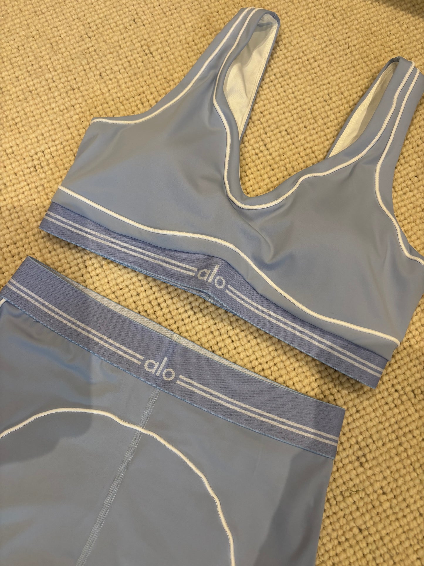 Blue alo gym set