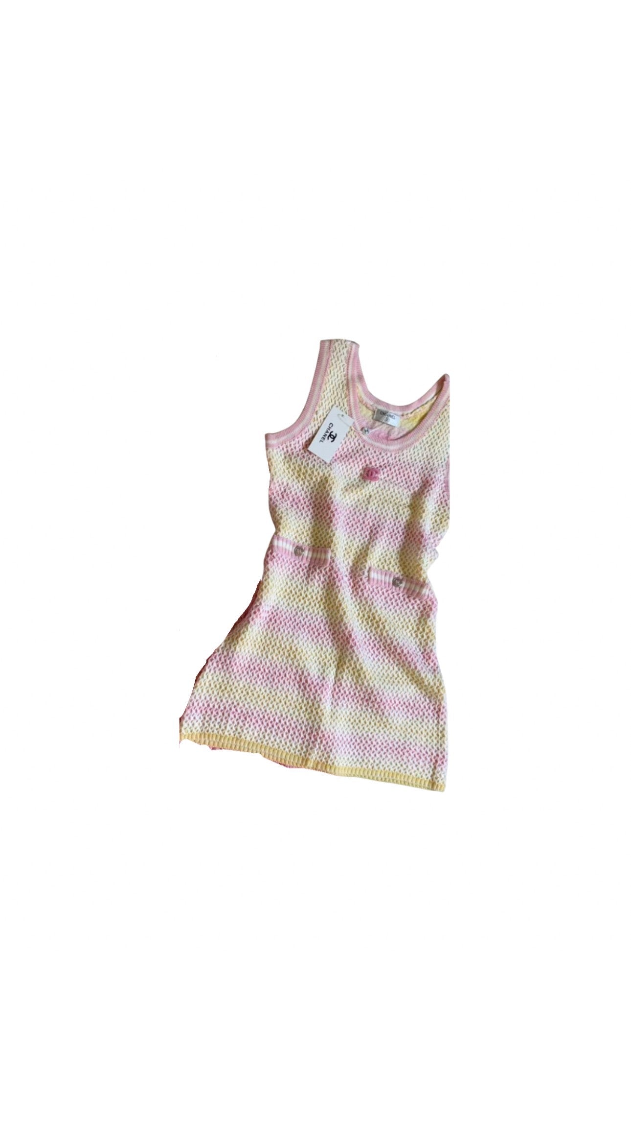 Pink & yellow cc dress pre order 3 weeks size small