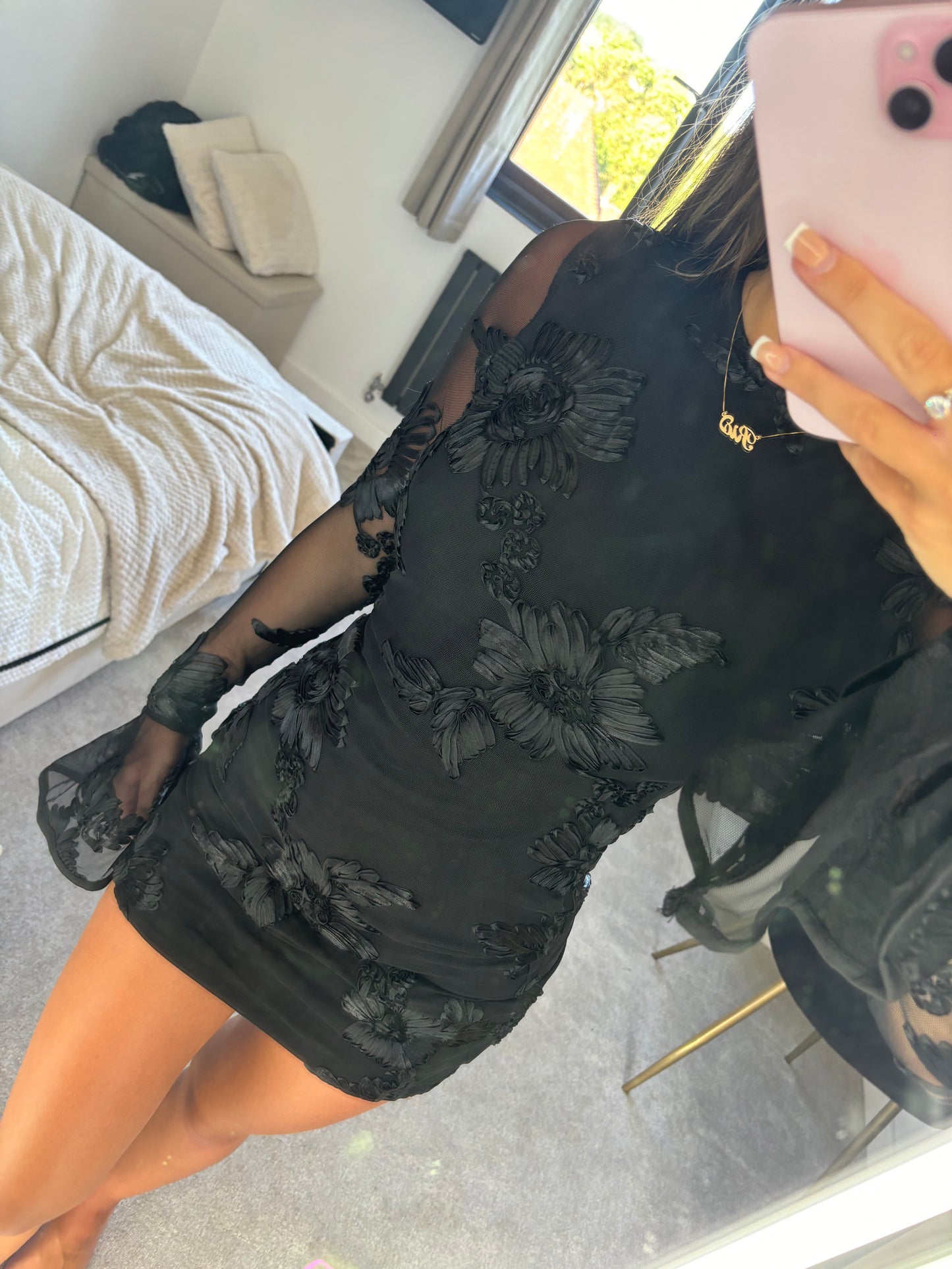Rosie dress black pre orders 1-2 week