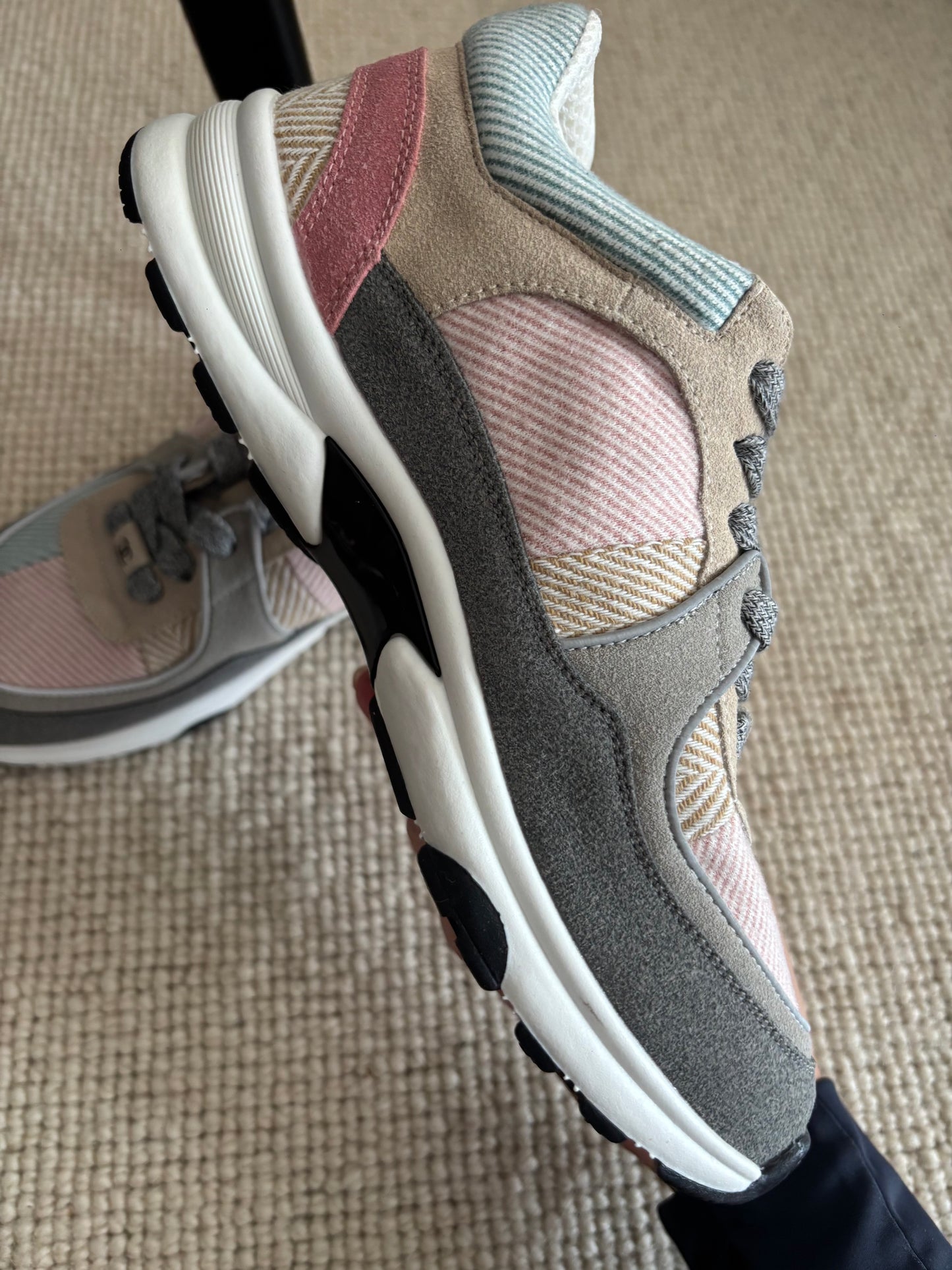 Multi colored cc trainers size 5