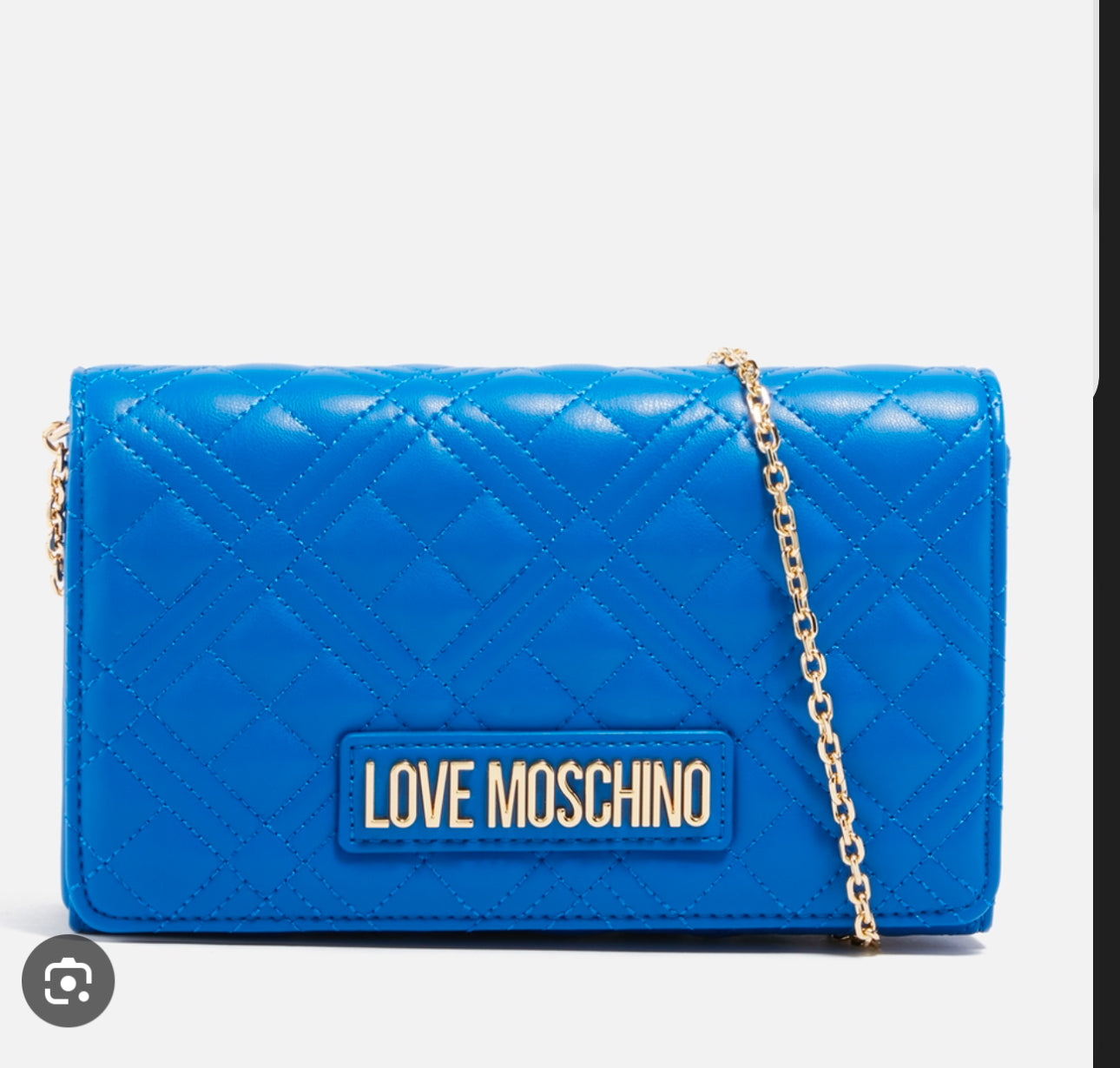 Pre loved moschino bag blue real