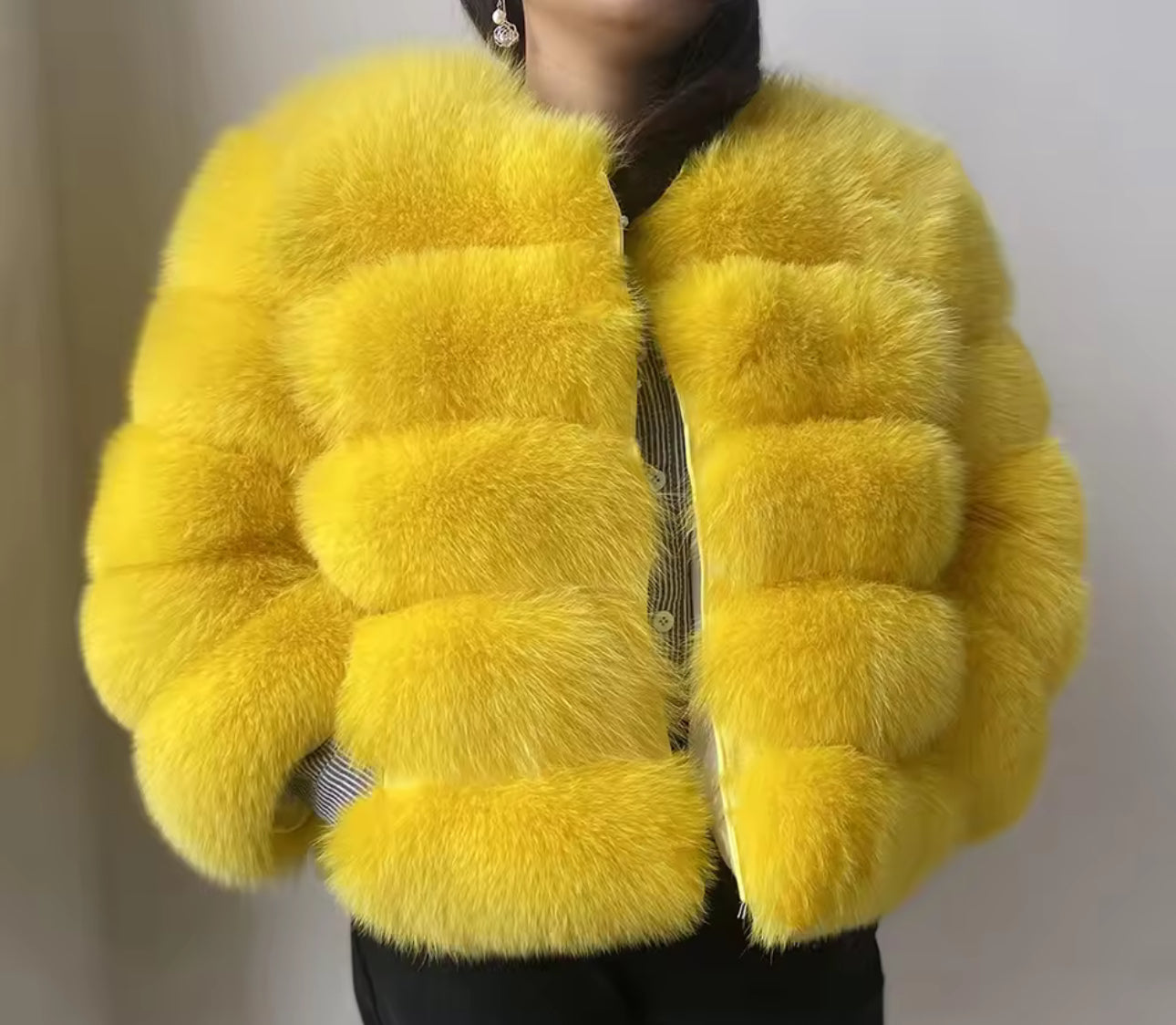 Natural fur coat pre order 2-3 weeks