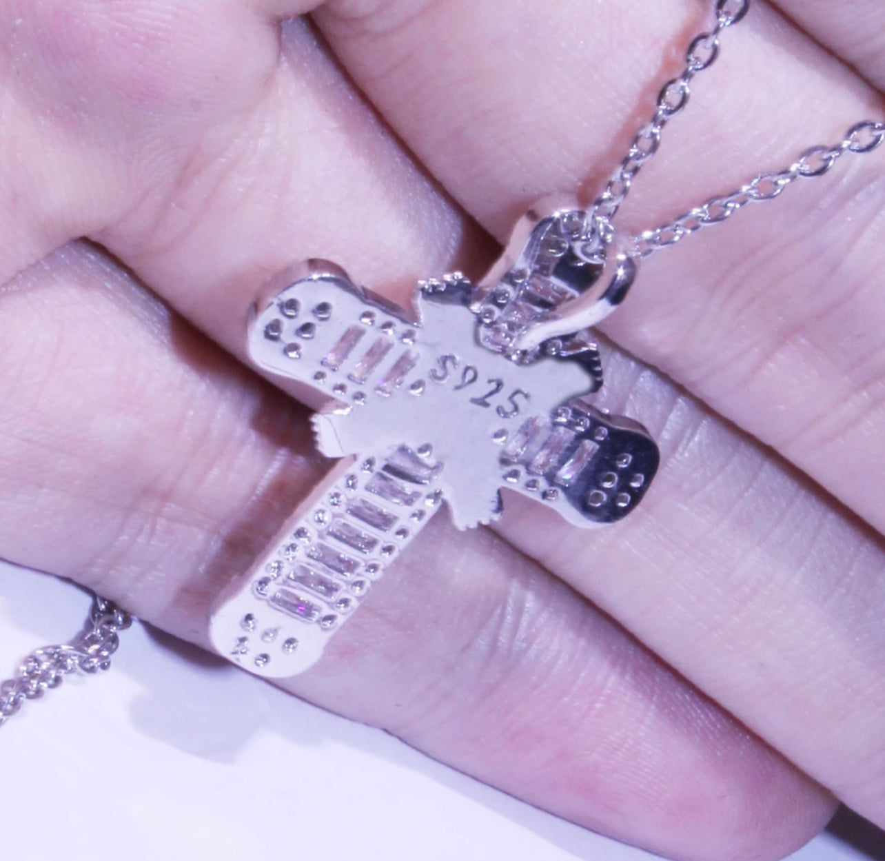 Cross Necklace - styled by LR