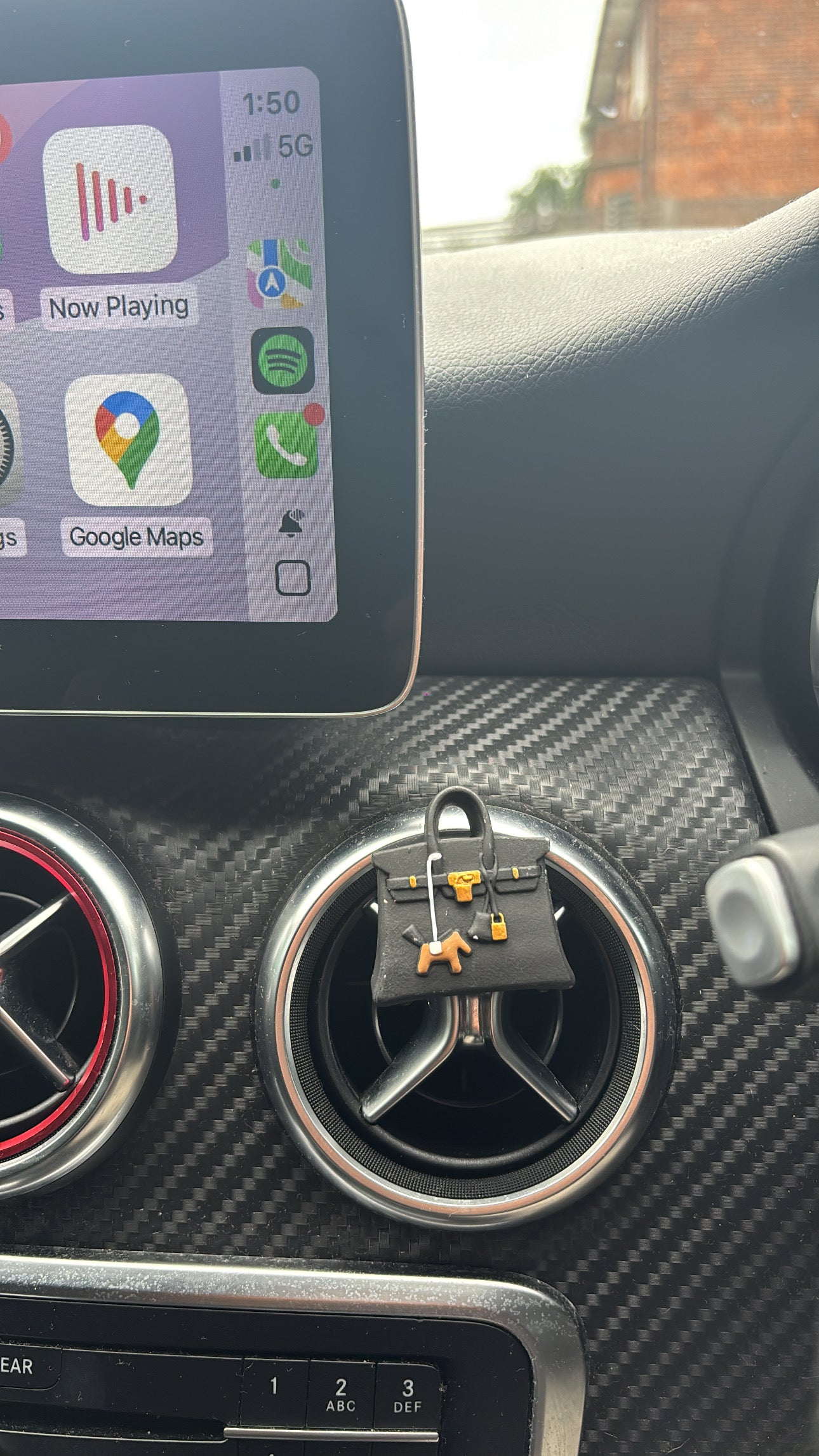 Black b bag car accessories