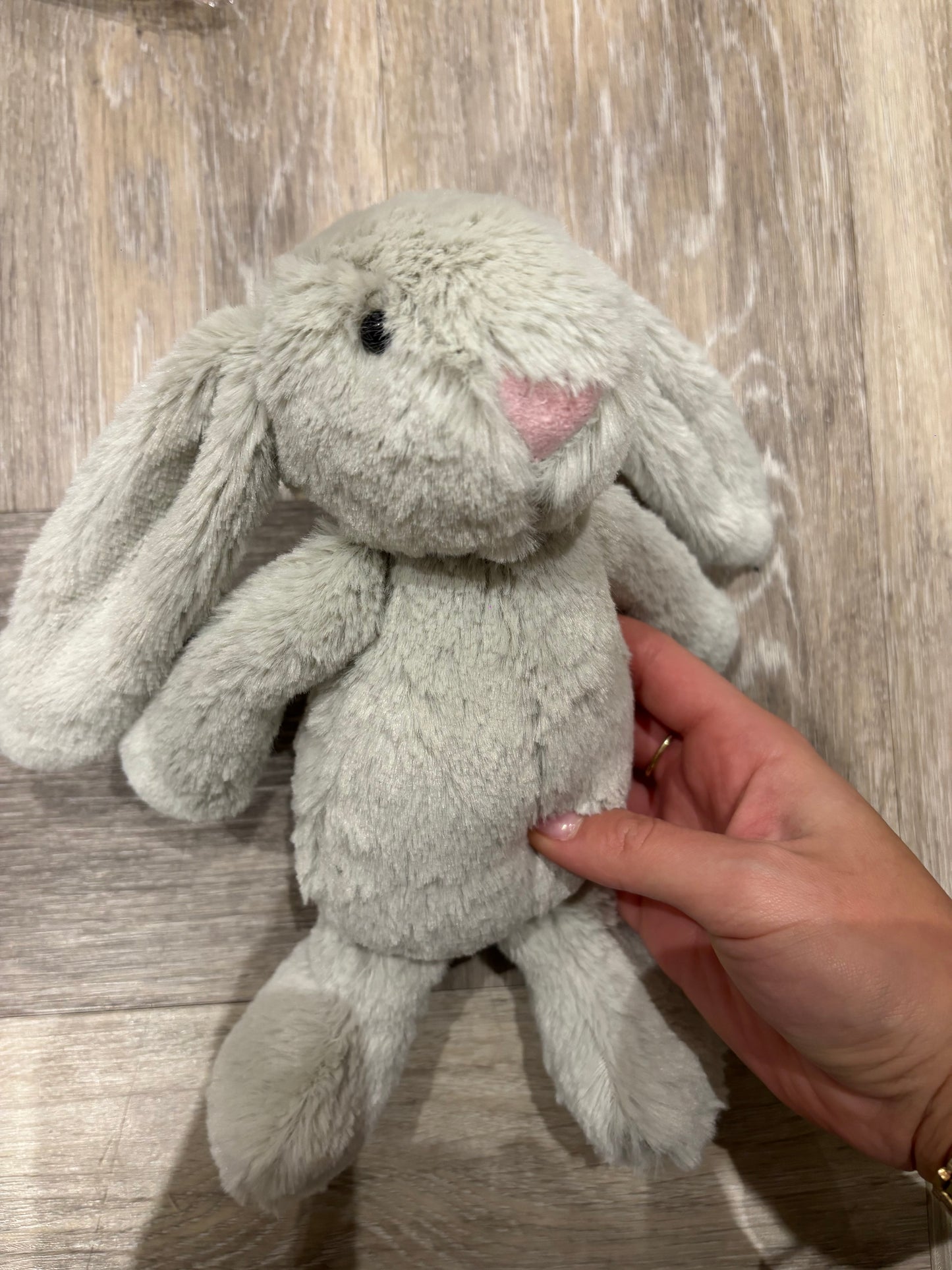 Grey bunnie jelly cat inspired teddy