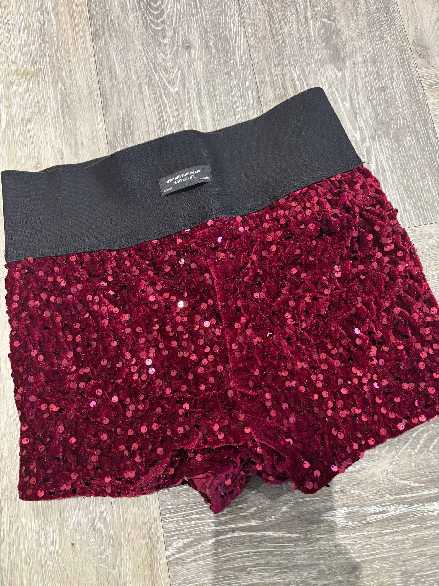 Red Ibiza shorts