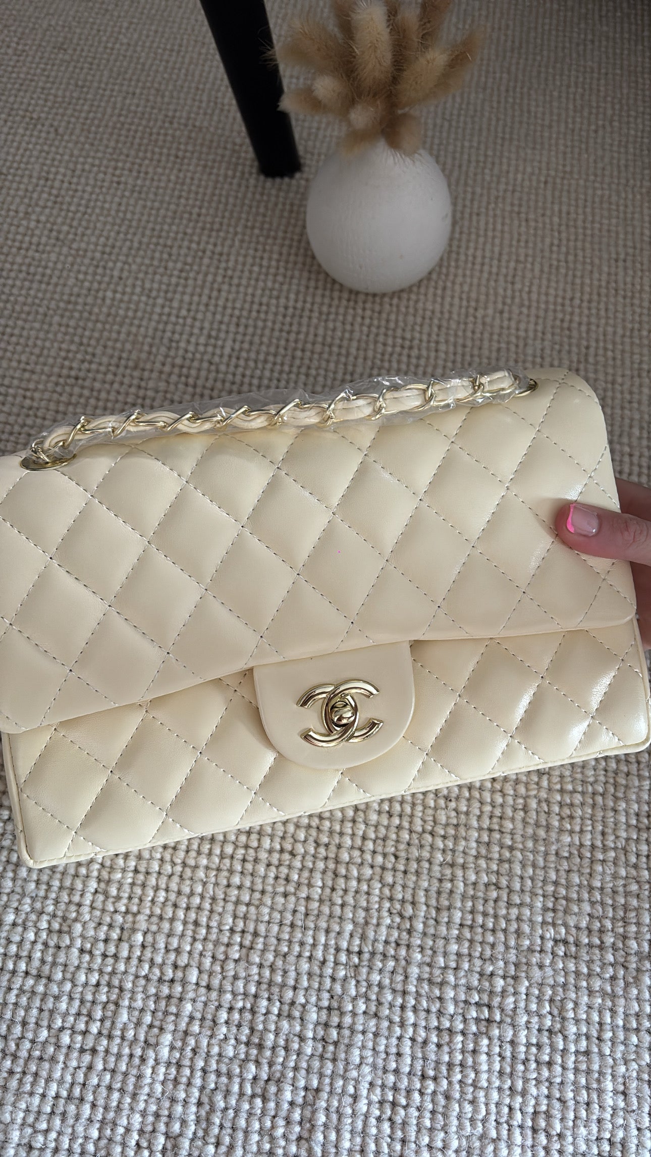 Yellow cc crossover bag