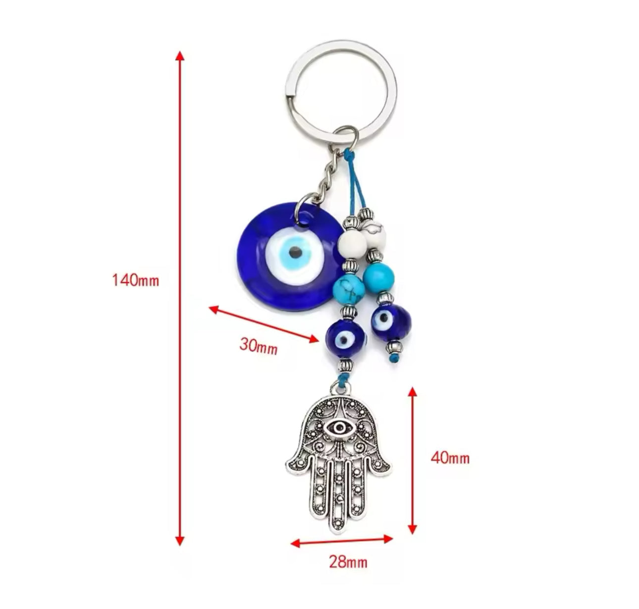 Evil Eye key chain