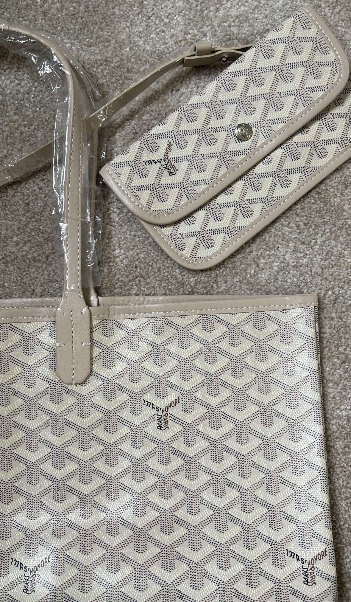 Beige shoulder bag - LR