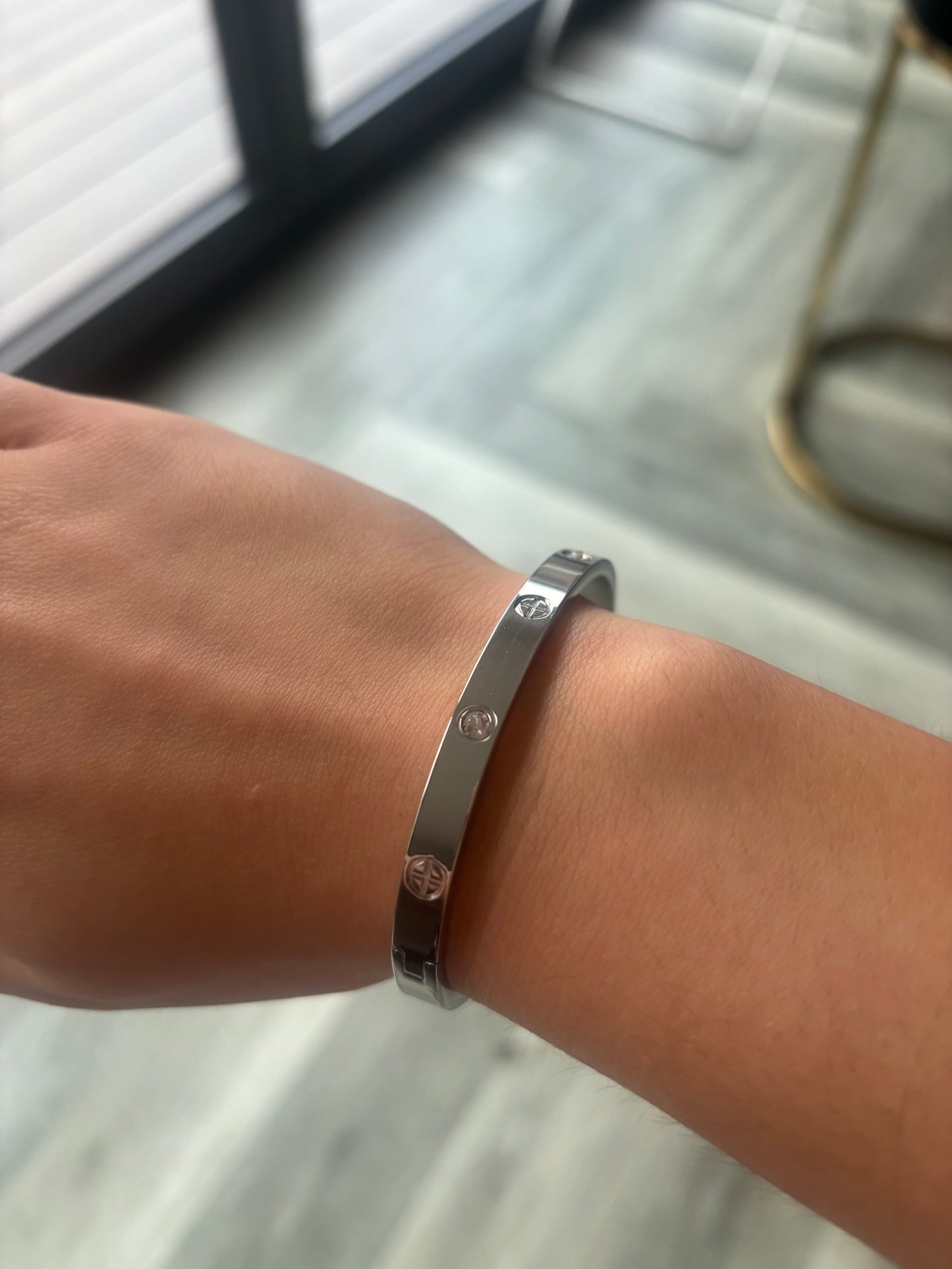 Silver bracelet