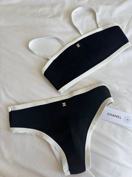 Black & white cc bikini size medium