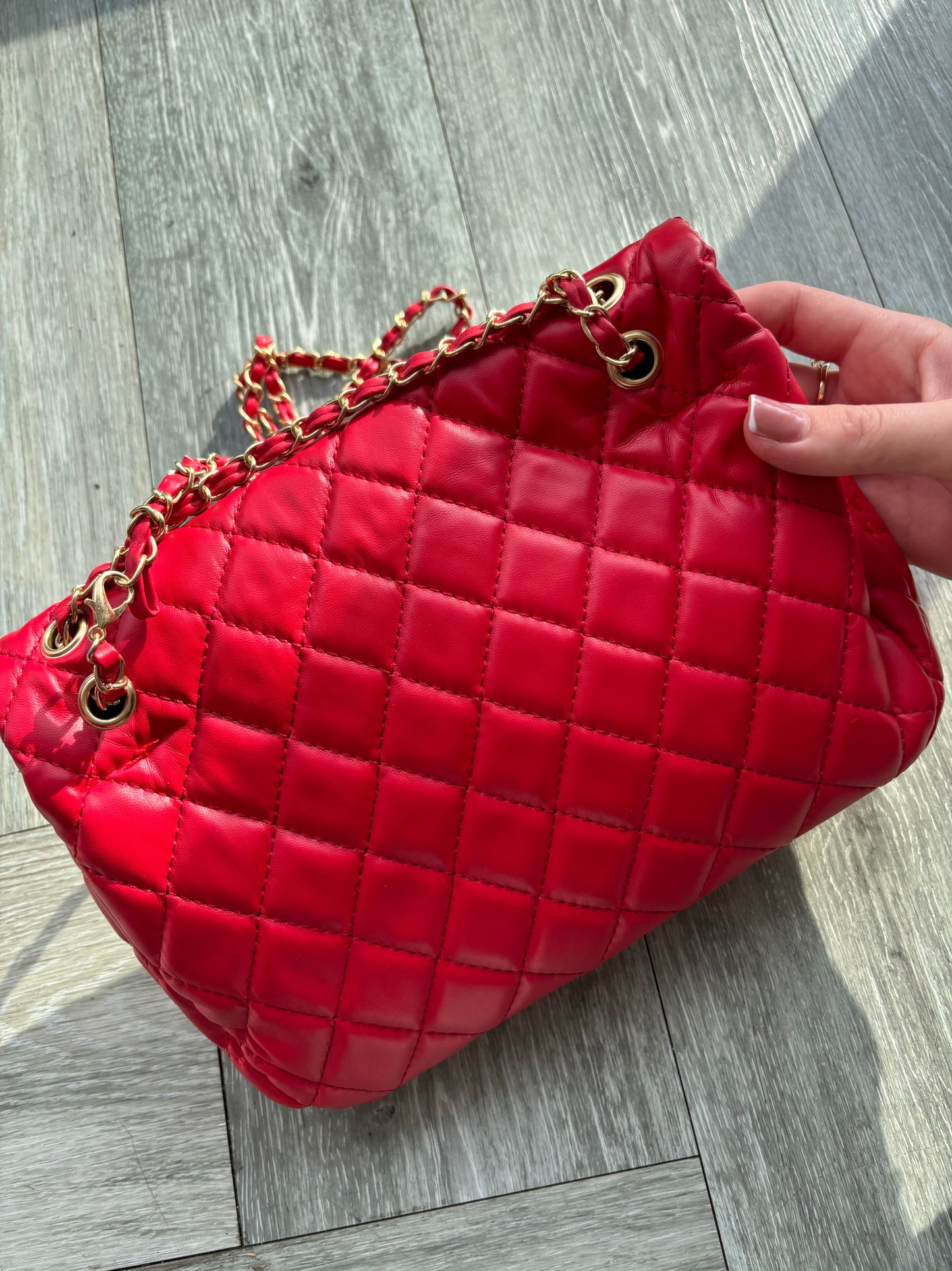 Red CC Crossover bag