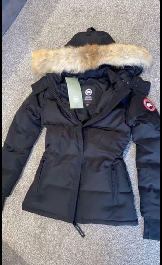 Black canda Parker coat size XS