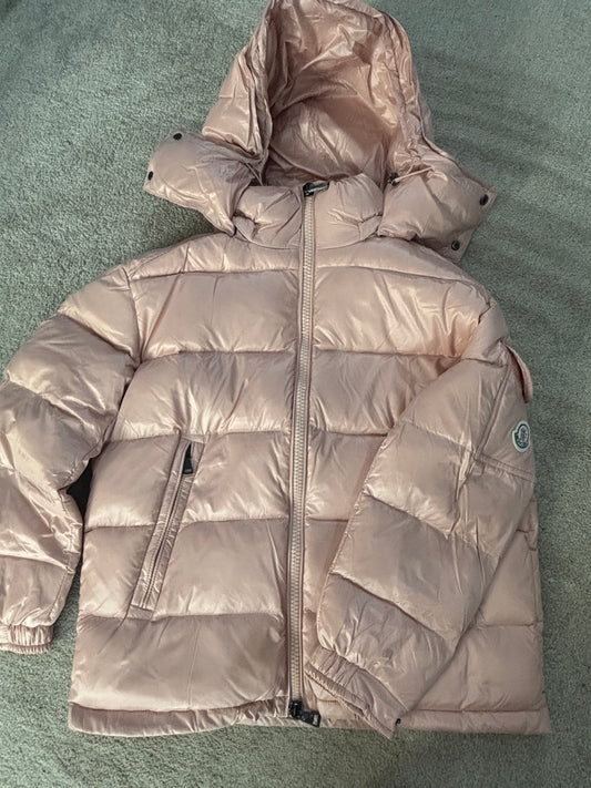 Pink m coat size small