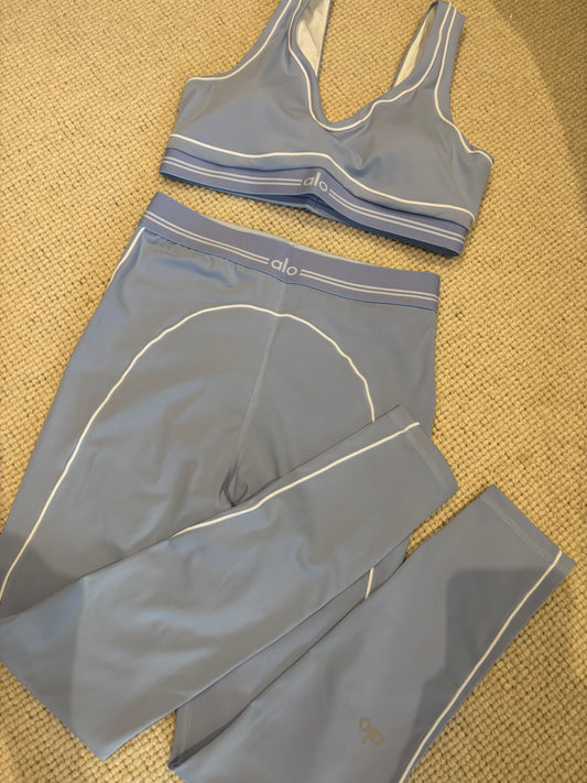 Blue alo gym set