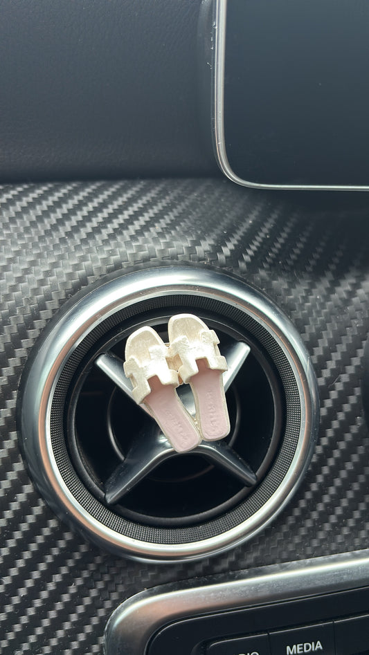 Car accessories white Crome h Slidders