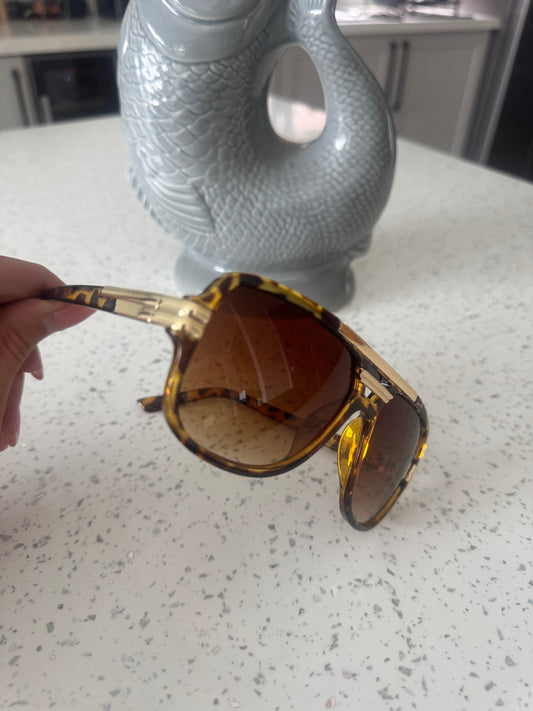 Leopard unisex sunglasses