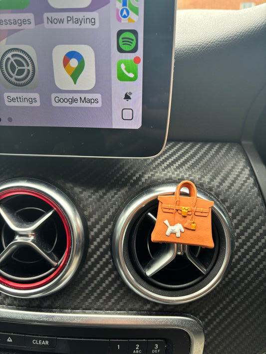 Brown b bag car accessories