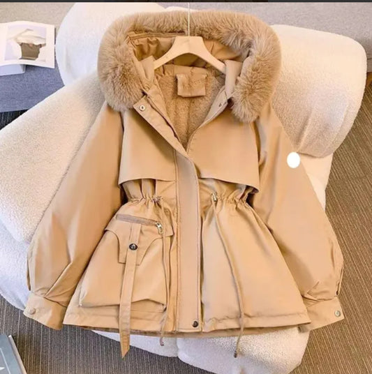Beige Faux Fur M Parker - AG